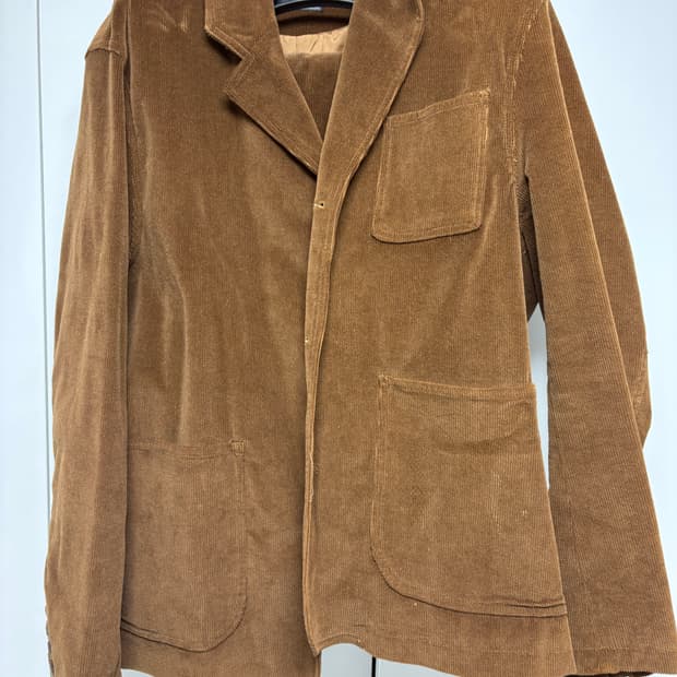 디미트리블랙 브라운 코듀로이 셋업