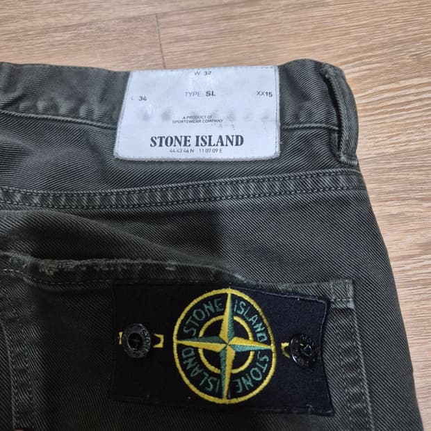 [32] 11fw 스톤아일랜드 빈티지 데님 진 청바지 