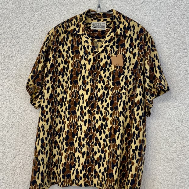 와코마리아 레이온 하와이안 셔츠