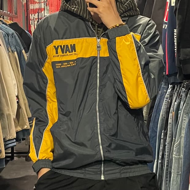 [IM]IPFU NAVY 자켓 그레이