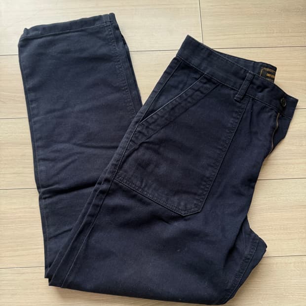 Uniform Bridge 유니폼브릿지 퍼티그 팬츠 바지 네이비 L