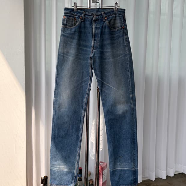 [30인치]리바이스 90s 유럽판 501 빈티지 데님 팬츠