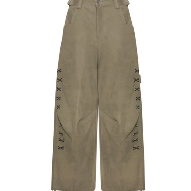 2) 카미엔 아오이로 247 워크 팬츠