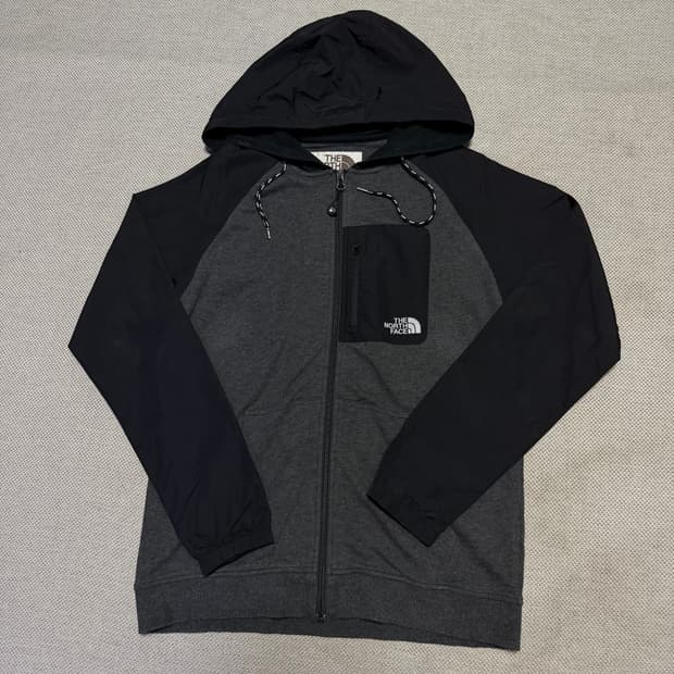 노스페이스 화이트라벨 나일론 후드집업