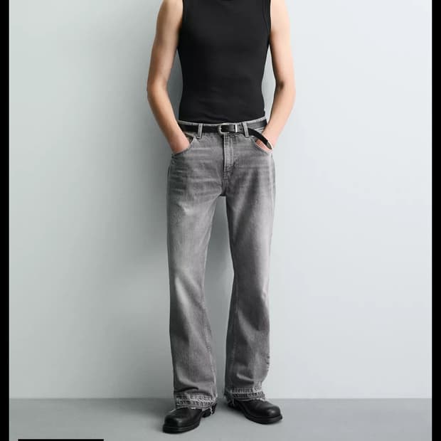 자라 플레어진 플레어 팬츠 36사이즈