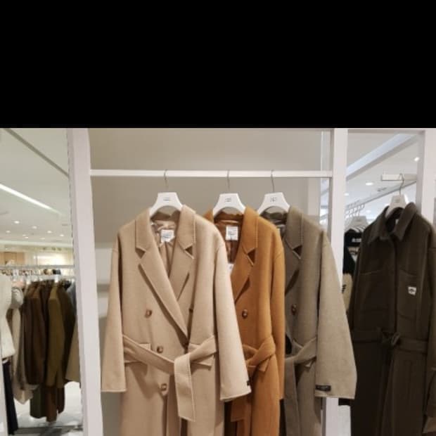 스튜디오 톰보이 캐시미어 코트 (울 68+캐시미어 12)