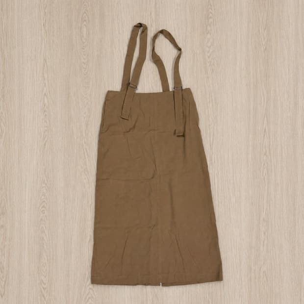 멜빵 롱 스커트