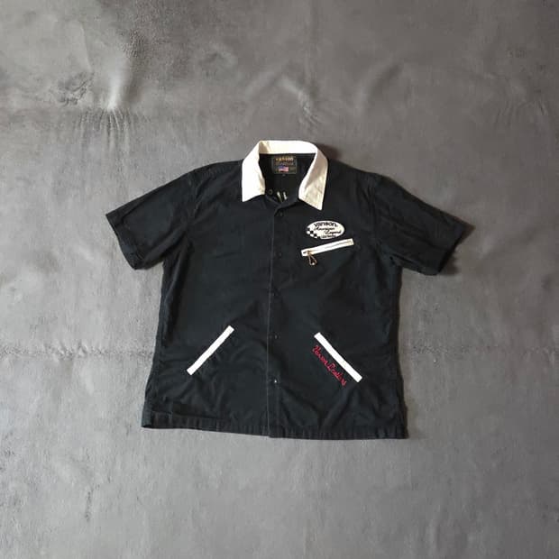 밴슨 레더스 반팔 셔츠 XL(일본) L(국내)