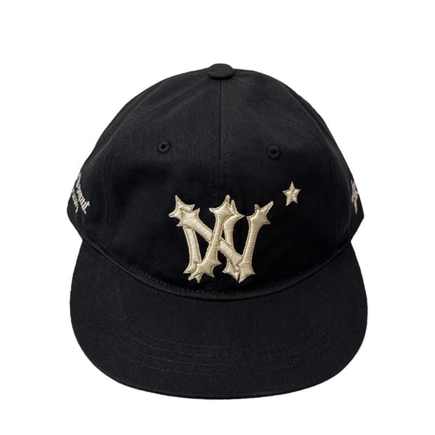 (2)aoiro 6-Panel Hikari A/N Fitted Cap