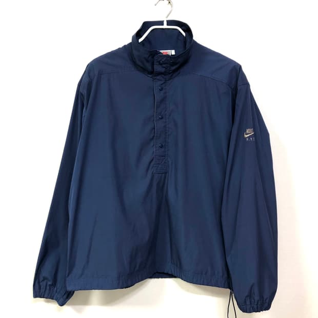 나이키 삼나스포츠 스윙 반집업 아노락 바람막이 _ 다크블루