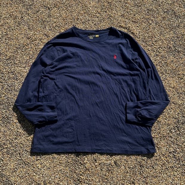 폴로 랄프로렌 네이비 롱슬리브