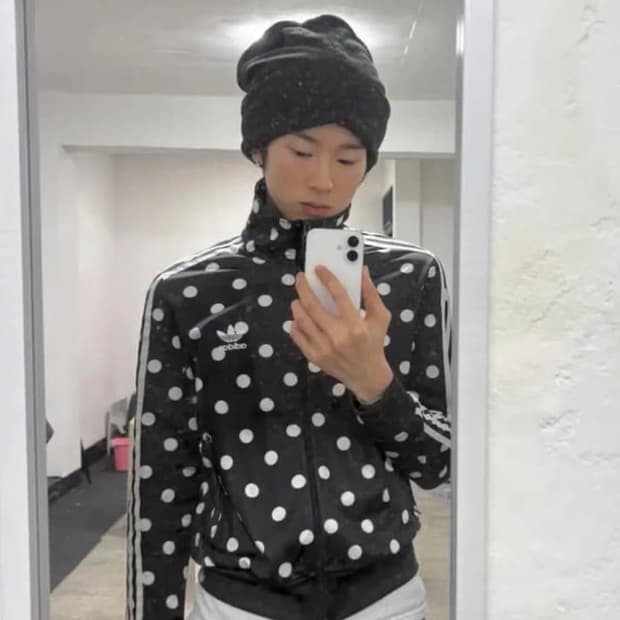 아디다스 도트 집업 (나암영집업)