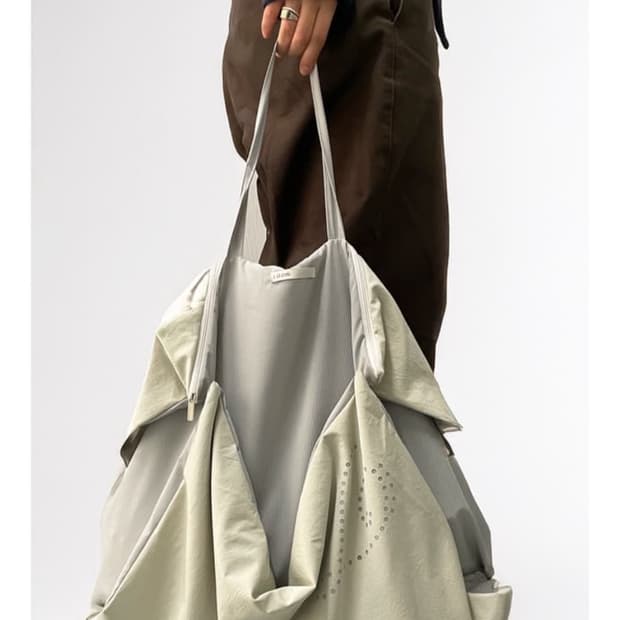 타일즈 Tiles 레이어드 더블 숄더백