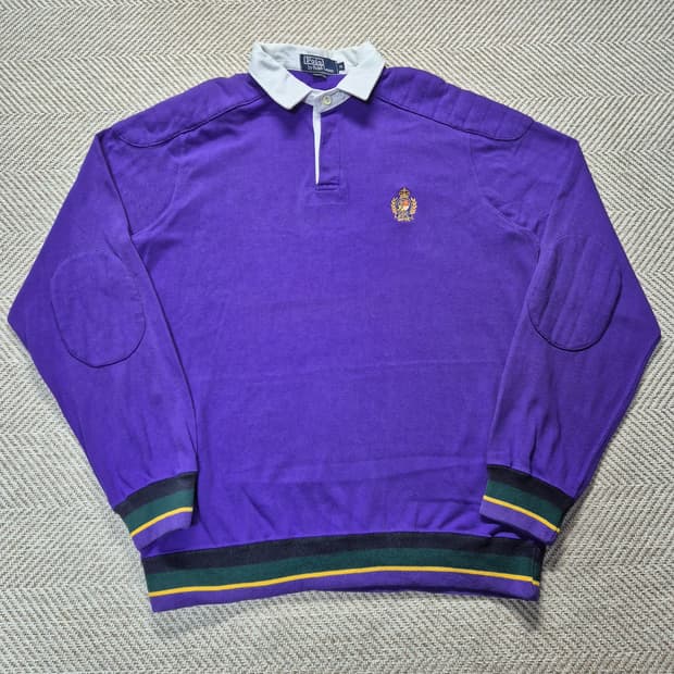 90s 미제 폴로 럭비셔츠