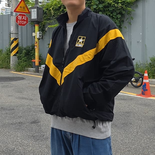 육군 ipfu자켓 ipfu바람막이 빈티지 바람막이 미군 바람막이 army