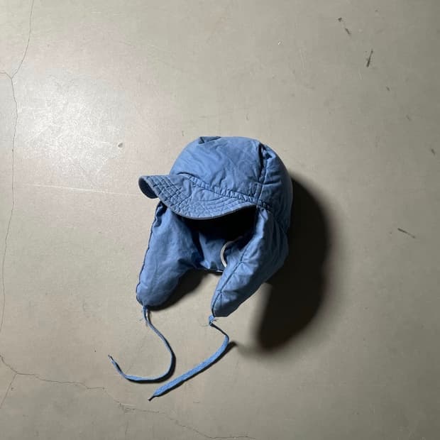 90's italy Vintage Down Trapper Hat