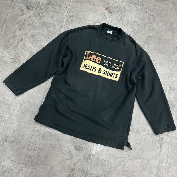LEE 미국판 맨투맨 XL