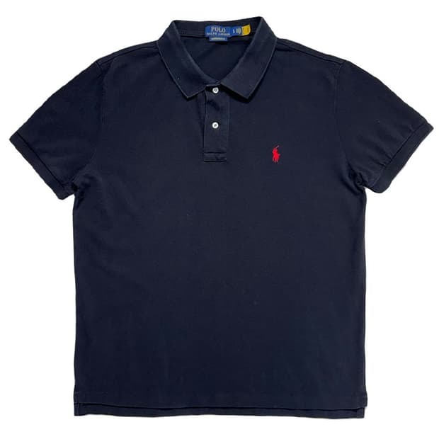 RALPH LAUREN PK 반팔 티 블랙 L/G