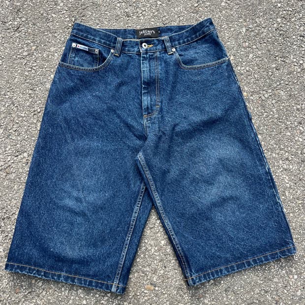bye jeremy 데님 쇼츠 32
