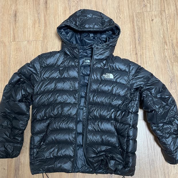 노스페이스 마티에르 EX RDS 다운 후디 블랙