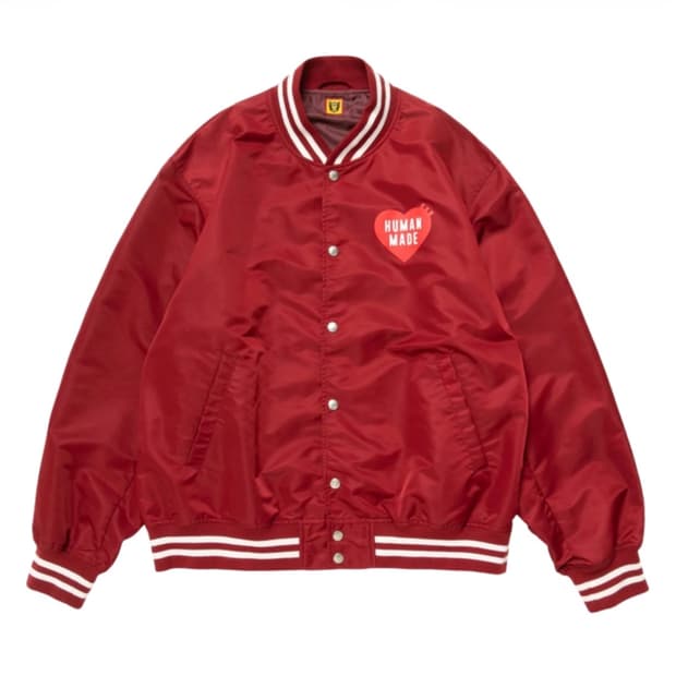휴먼메이드 나일론 스타디움 자켓 xl