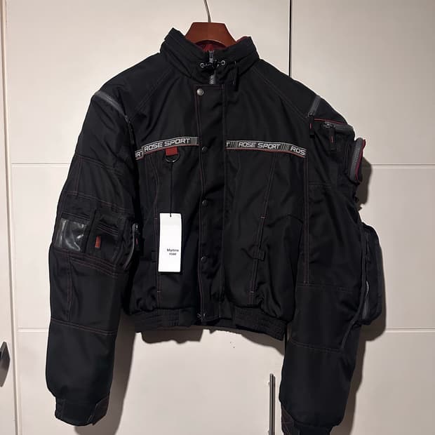 [S] 마틴로즈 25FW 범백 자켓 블랙