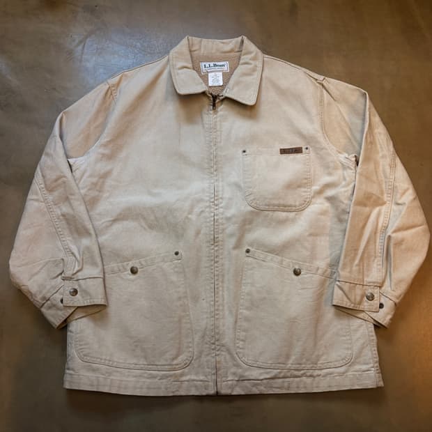 ~XL 90S 엘엘빈 USA 초어자켓 베이스 