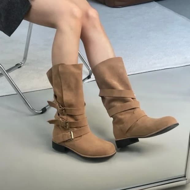 르에브 벨티드 부츠 새상품