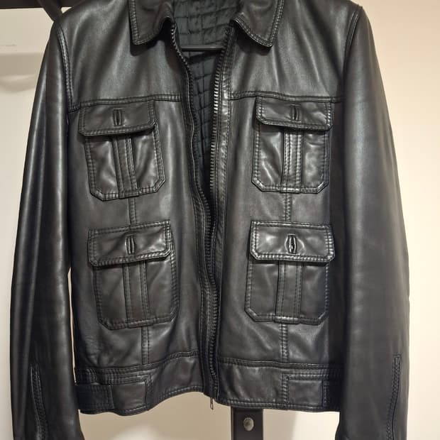 [50] 디올 옴므 07aw 4포켓 가죽 자켓