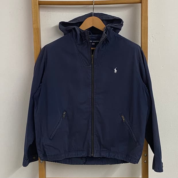90 폴로 네이비 후드자켓 