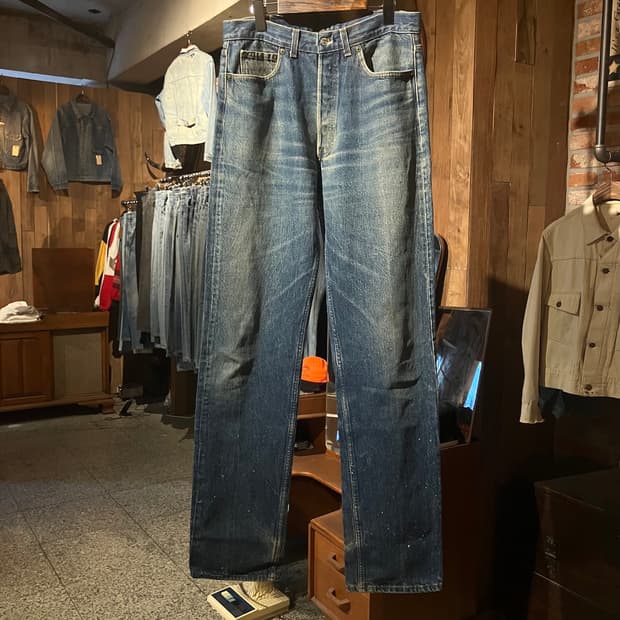 80s USA 빈티지 리바이스 501 데님 팬츠