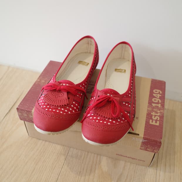 Onitsuka tiger dot Flat shoes