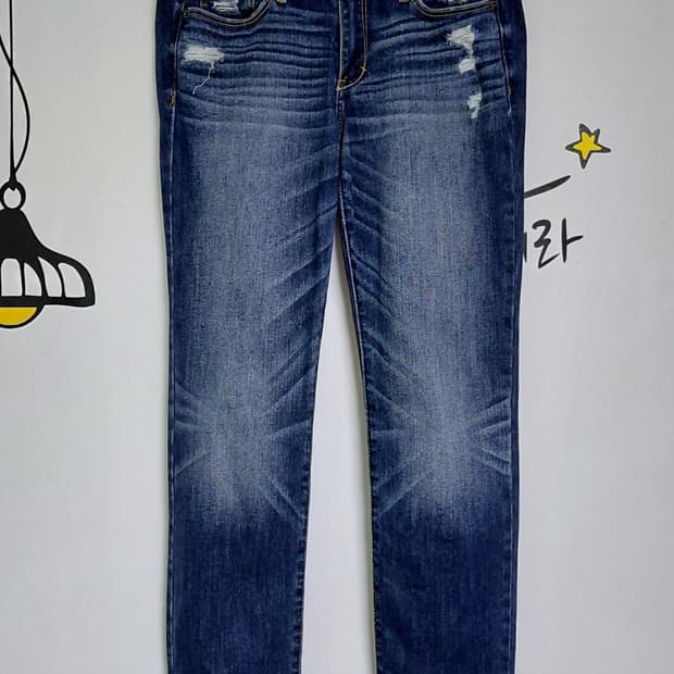 Abercrombie & Fitch 디스트로이드 데님 팬츠 (28)