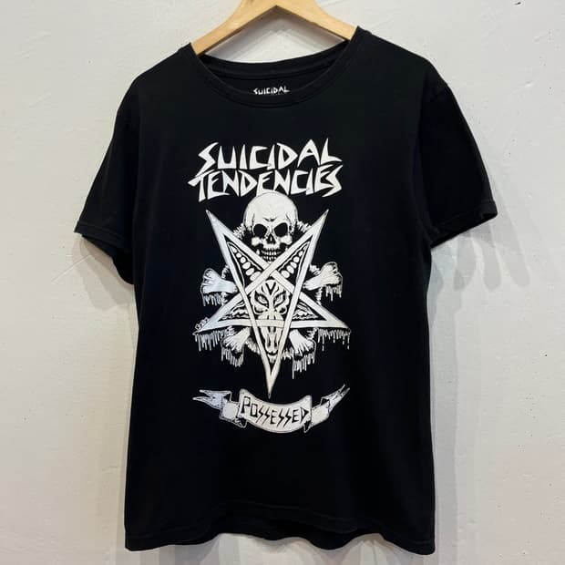 SUICIDAL TENDENCIES 펑크 반팔 티셔츠