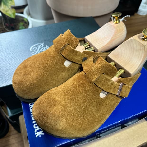 버켄스탁 보스턴 260 밍크  