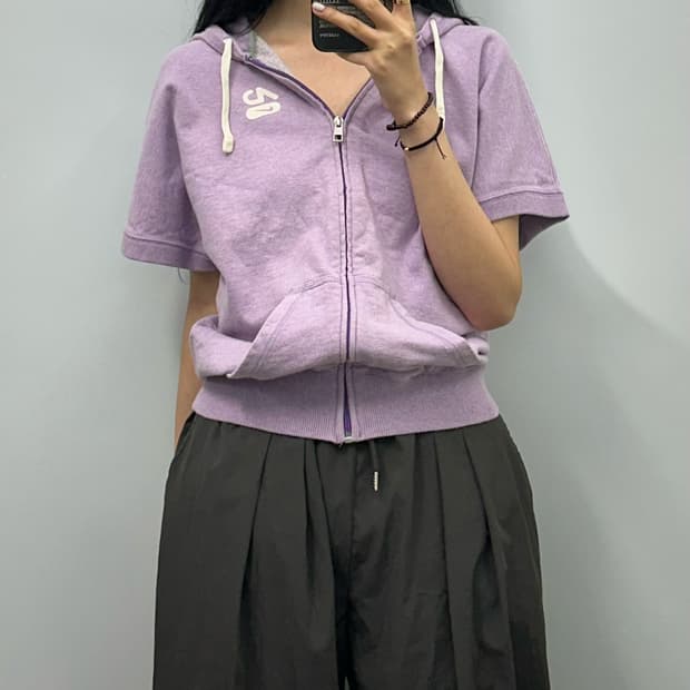 00s 나이키 반팔 후드집업 