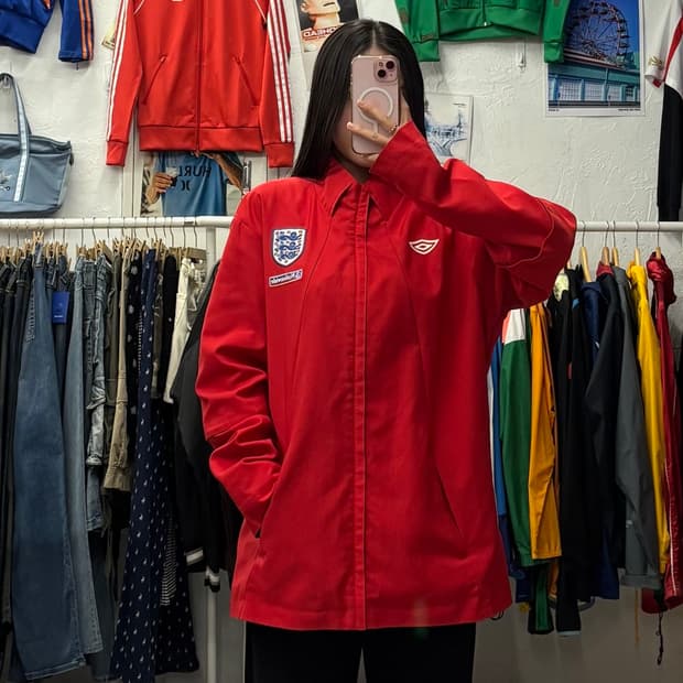 엄브로 올드스쿨 잉글랜드 바람막이 자켓 L