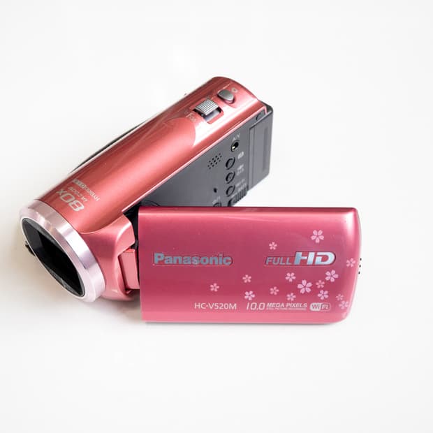 Panasonic HC-V520M-P / 빈티지 디지털 캠코더