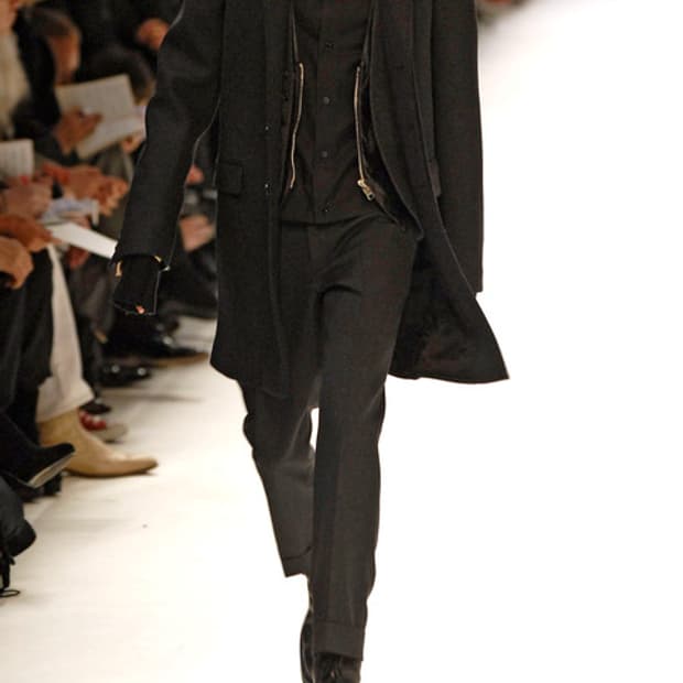Dior Homme 2007FW Hedi Slimane Wool Pant