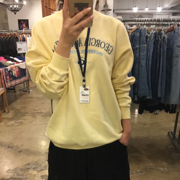 빈티지 hanes 스웻셔츠(kold_8034)