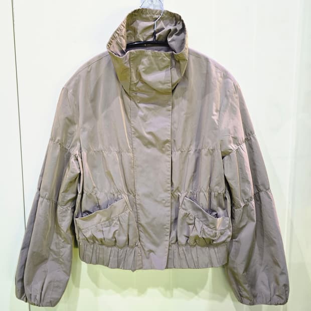 시스템 벌룬핏 크롭 점퍼