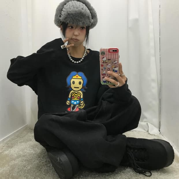 Bape X DC Wonder Woman Collaboration mtm