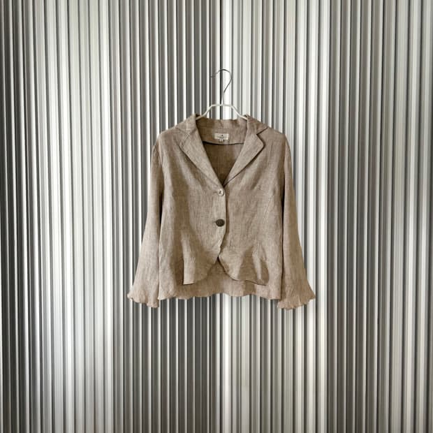 vintage linen Jacket
