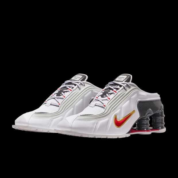 (새상품) 나이키 마틴로즈 샥스 화이트 앤 바시티 레드
