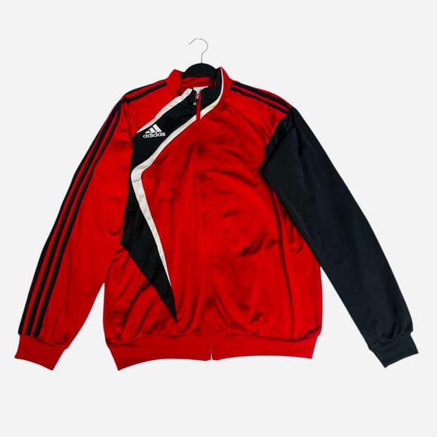 [아디다스] Tiro PES Suit 레드/블랙 트랙탑 (100)