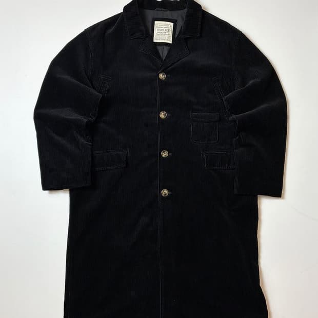 CLOTHINGCOMPANY HERITAG 코듀로이 체스터코트PN8288