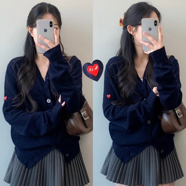 꼼데가르송 가디건