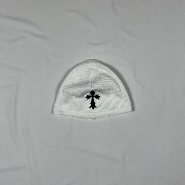 크롬하츠 chrome hearts 로고 써멀 비니 모자