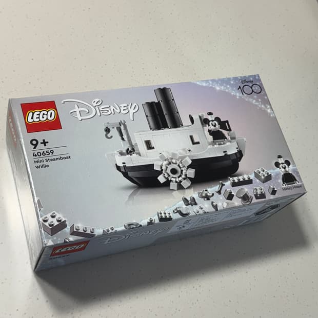 레고 디즈니 100주년 한정 미니 증기선 미개봉