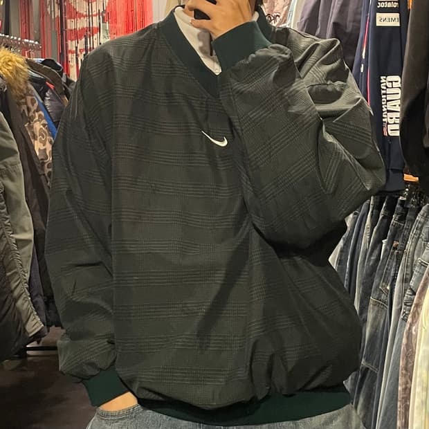 [IM] Nike 나이키 딥그린 체크 웜업